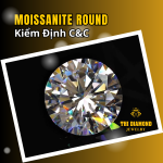 Moissanite Round (Giác Cắt Tròn), Kiểm Định Quốc Tế C&C